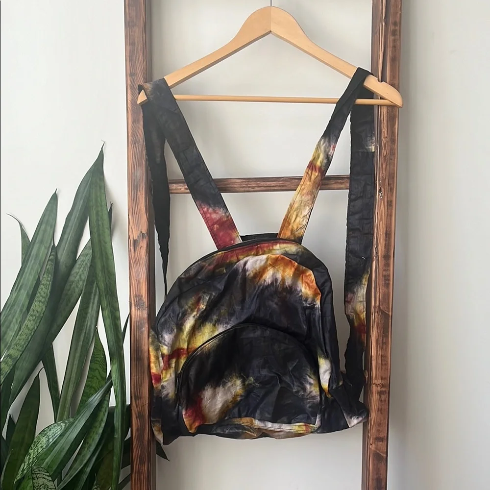 Tie-Dye Backpack - Picture 1 of 9